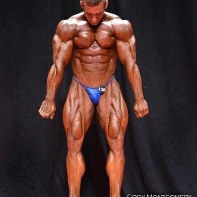 Competition Signed 8×10 Front Abdominal-Thigh