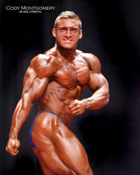 Competition Signed 8×10 Side Triceps