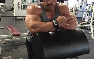 Arm training – 3 weeks out from Arnold Classic
