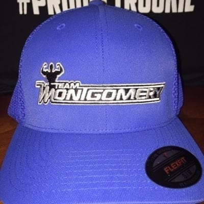 Team Montgomery Flex Fit Hat- Blue