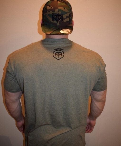 Military Green Fitted Shirt - Image 2
