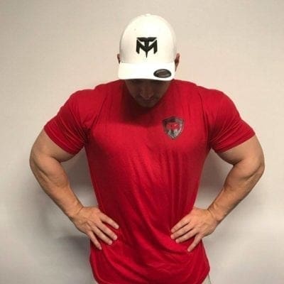 TM Pocket Logo Tee- Red