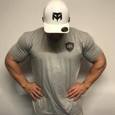 TM Pocket Logo Tee- Grey