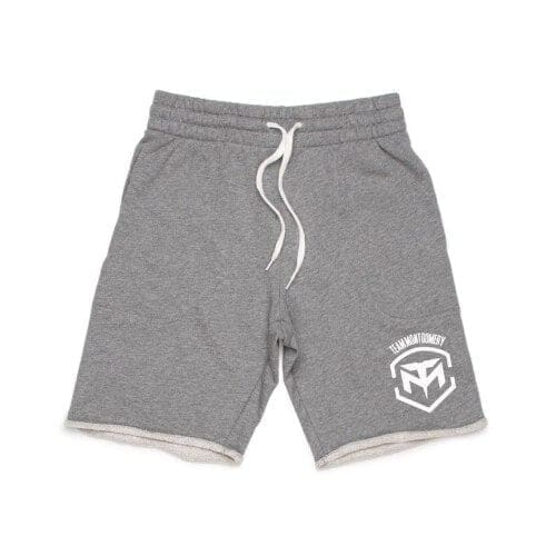 French Terry Cut Shorts - Grey
