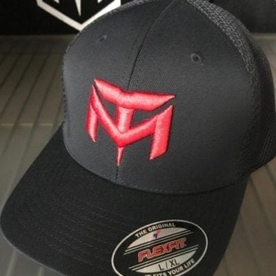 Black / Red DH FlexFit Hat