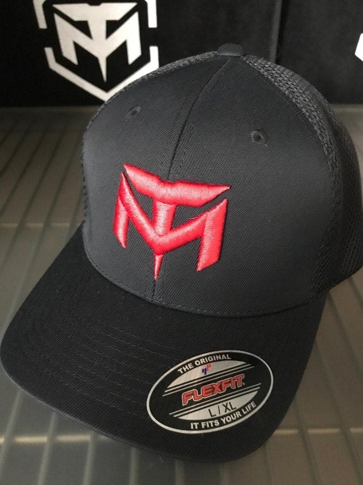 Black / Red DH FlexFit Hat