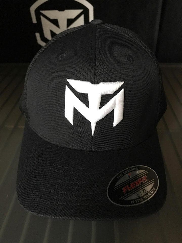 Black / White DH FlexFit Hat