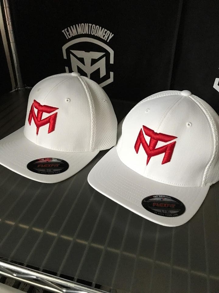 Red / White DH FlexFit Hat - Image 3