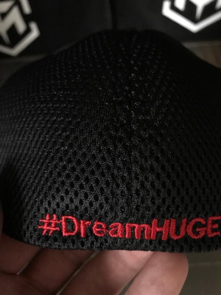 Black / Red DH FlexFit Hat - Image 2